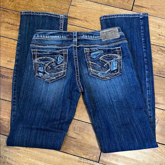 Silver Tuesday Low Slim Boot Jeans - Picture 7 of 7